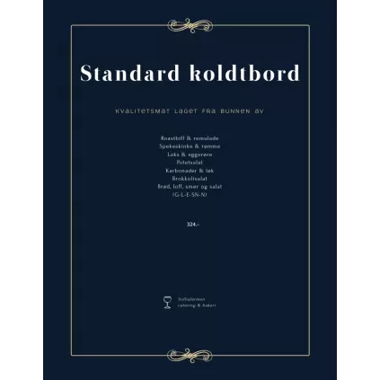 Koldtbord standard