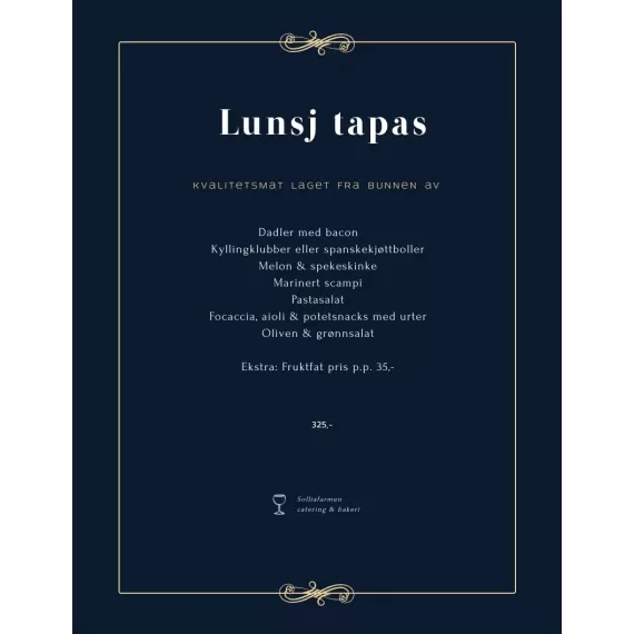 Lunsj tapas