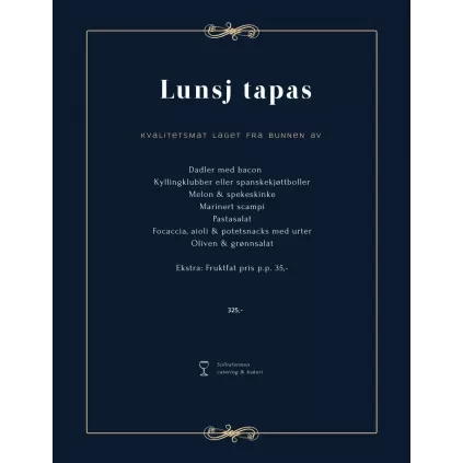 Lunsj tapas